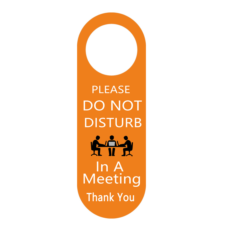 Conference Room, Hotel Room Sign, Door Handle Tag, Do Not Disturb Sign, Welcome Sign