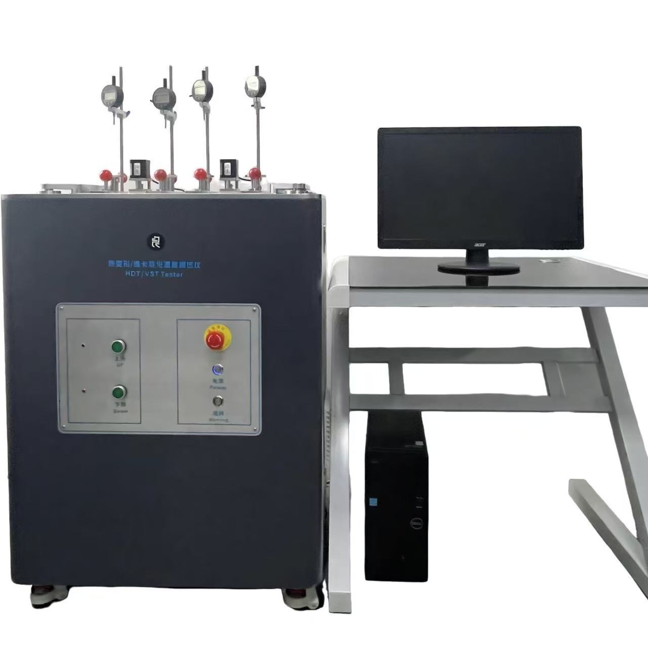 Liangchuang Brand Lc-204Wz Electric Vicat Heat Deformation Tester, High Accuracy
