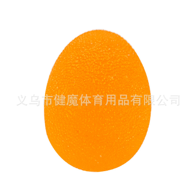 Grip Ball Silicone High Elastic Egg Ball Grip Decompression Vent Hand Training Jelly Feel Finger Massage Ball