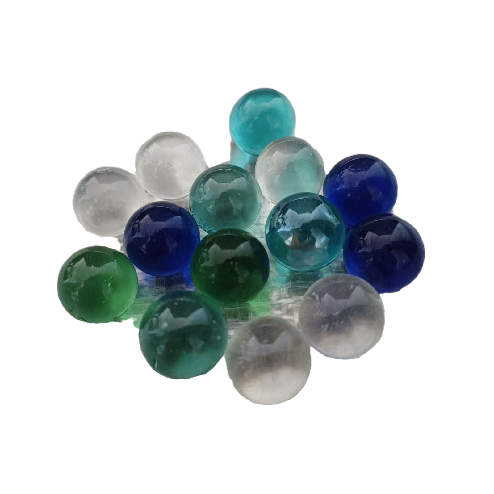 Transparent glass beads 14mm16mm22mm25mm30mm solid transparent glass beads experimental glass beads