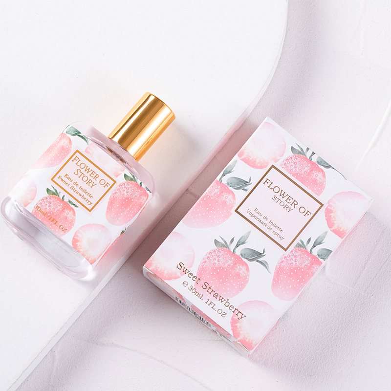 The Story of Flowers Internet Celebrity Live Broadcast Popular Girl Student Women's Perfume Long-Lasting Light Fragrance Fresh Osmanthus Light Fragrance 30ml