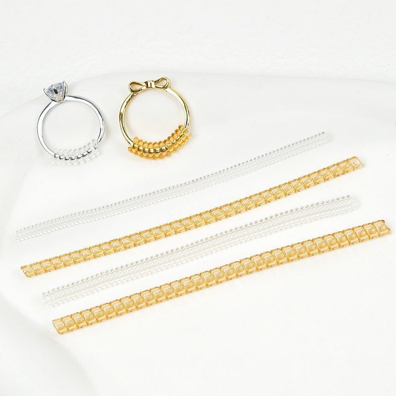 Регулятор размера кольца многофункциональный, прозрачный пружинный шнур, невидимый пластиковый регулятор кольца, доступен оптом