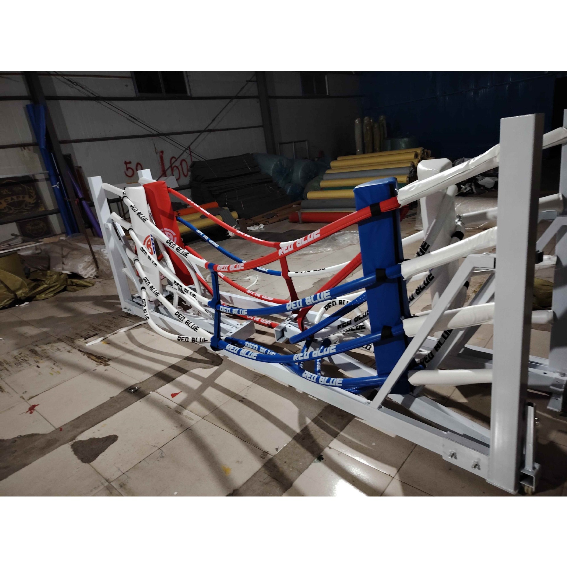 Foldable Portable Storage Boxing Ring for Muay Thai and Kickboxing Competitions