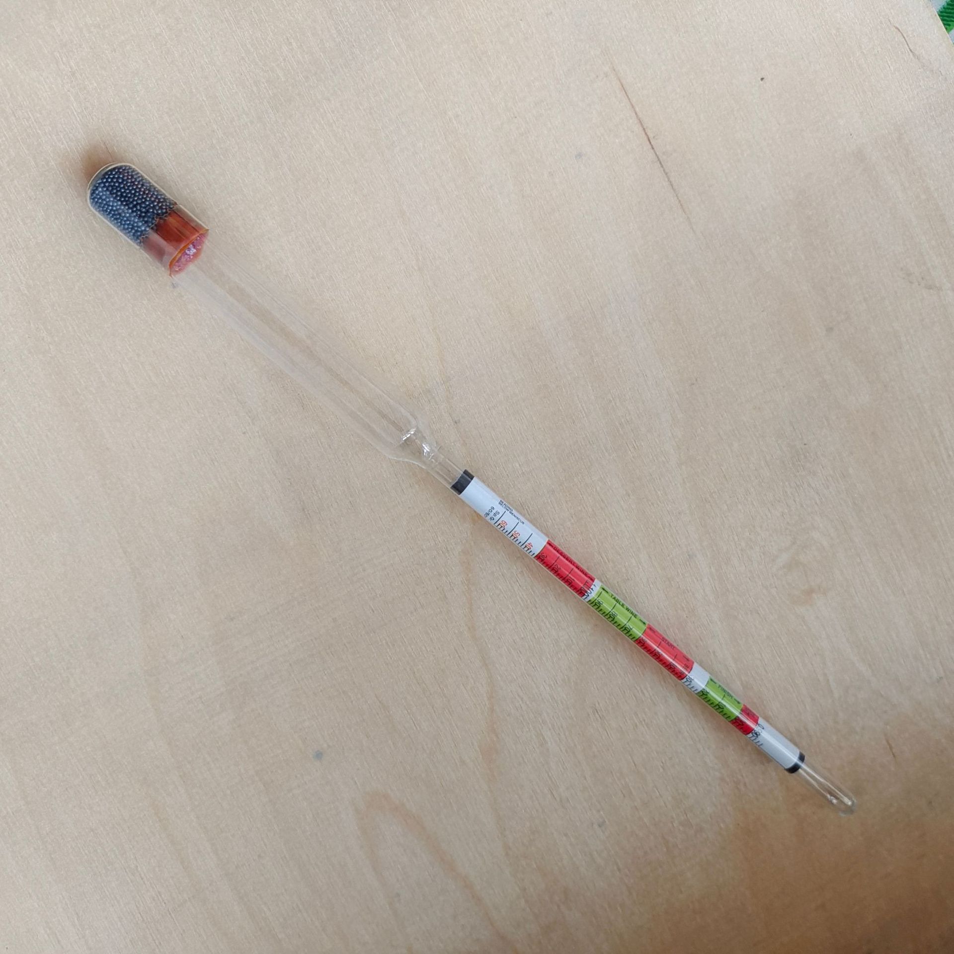 0.990-1.160, трехшкальный метр плотности, гидрометр для пива