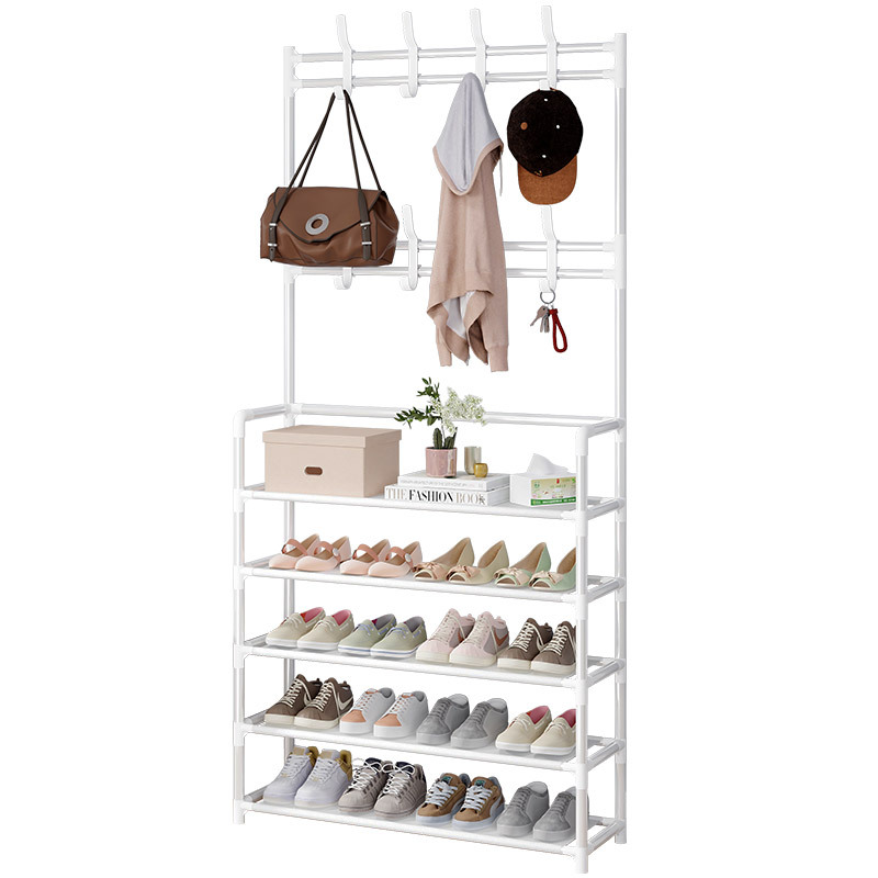 Shoe Rack Multi-layer Simple Household Dormitory Door Storage Coat Hood Shoe Cabinet Storage Rack Economical Explosive Rental Room