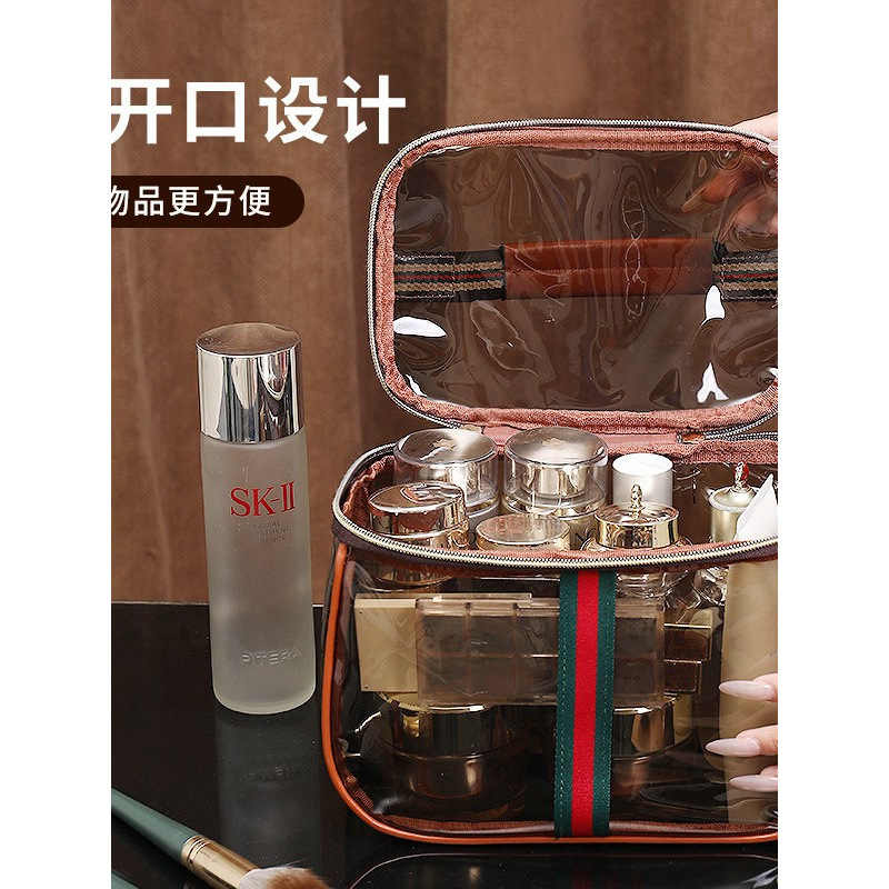 New Cosmetic Bag-Like Cosmetic Storage Bag, Portable Large-Capacity Travel Bathroom Waterproof Toiletry Bag for Outings