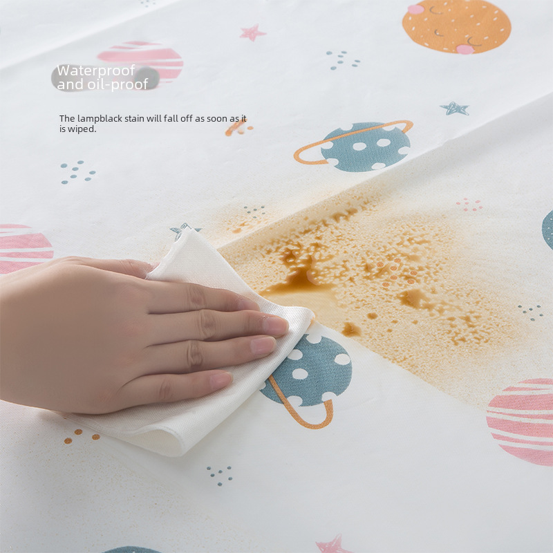 PEVA Refrigerator Cover Cloth Dust-proof Microwave Oven Dust-proof Cloth Waterproof Dust-proof Household Single and Double Door Refrigerator Cover