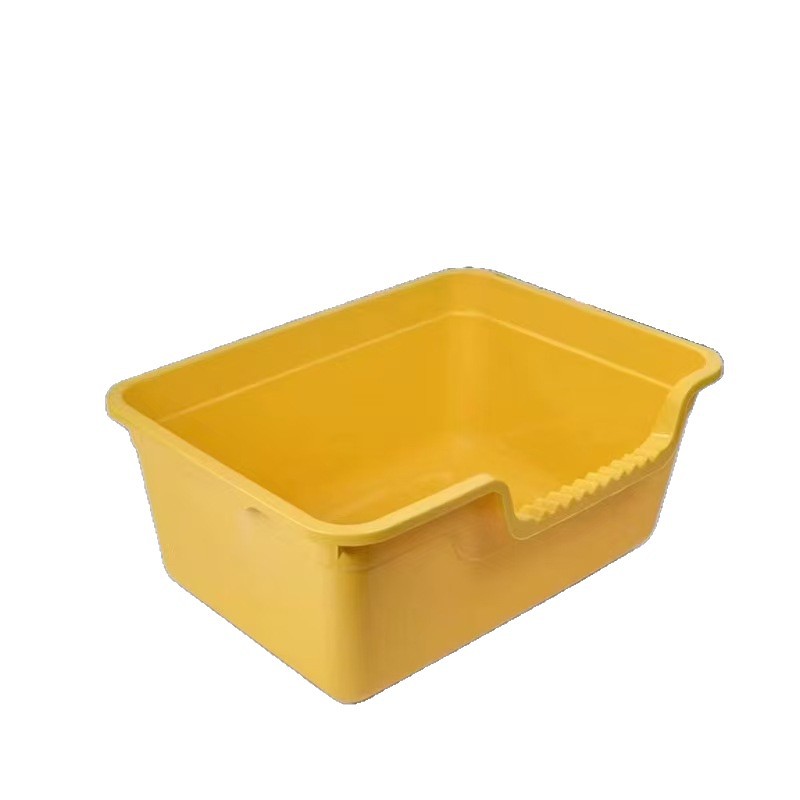 Open Cat Litter Box Bathtub Cat Litter Box Extra Large Large Medium and Small Cat Litter Box