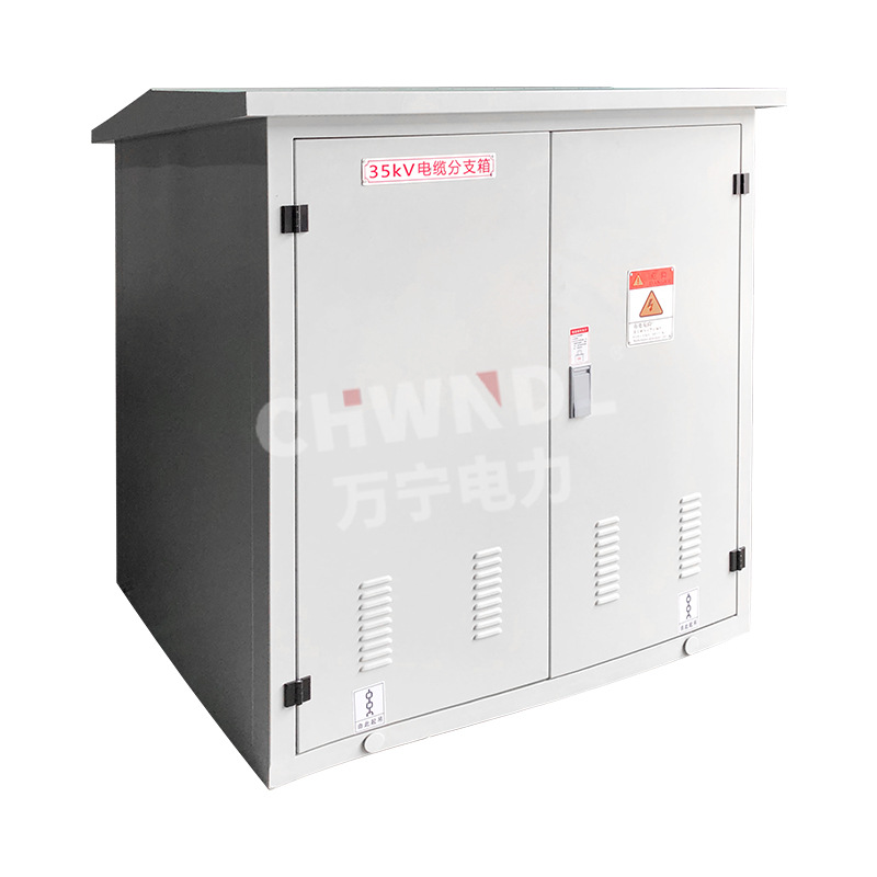 35Kv Copper Row Branch Box with Counter White Box Type Power Station Pre-Installed Mobile Power Distribution Room Photovoltaic European Style