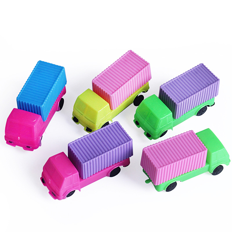 Manufacturers direct for children mini sliding container truck model toys kindergarten food gifts stall wholesale supply