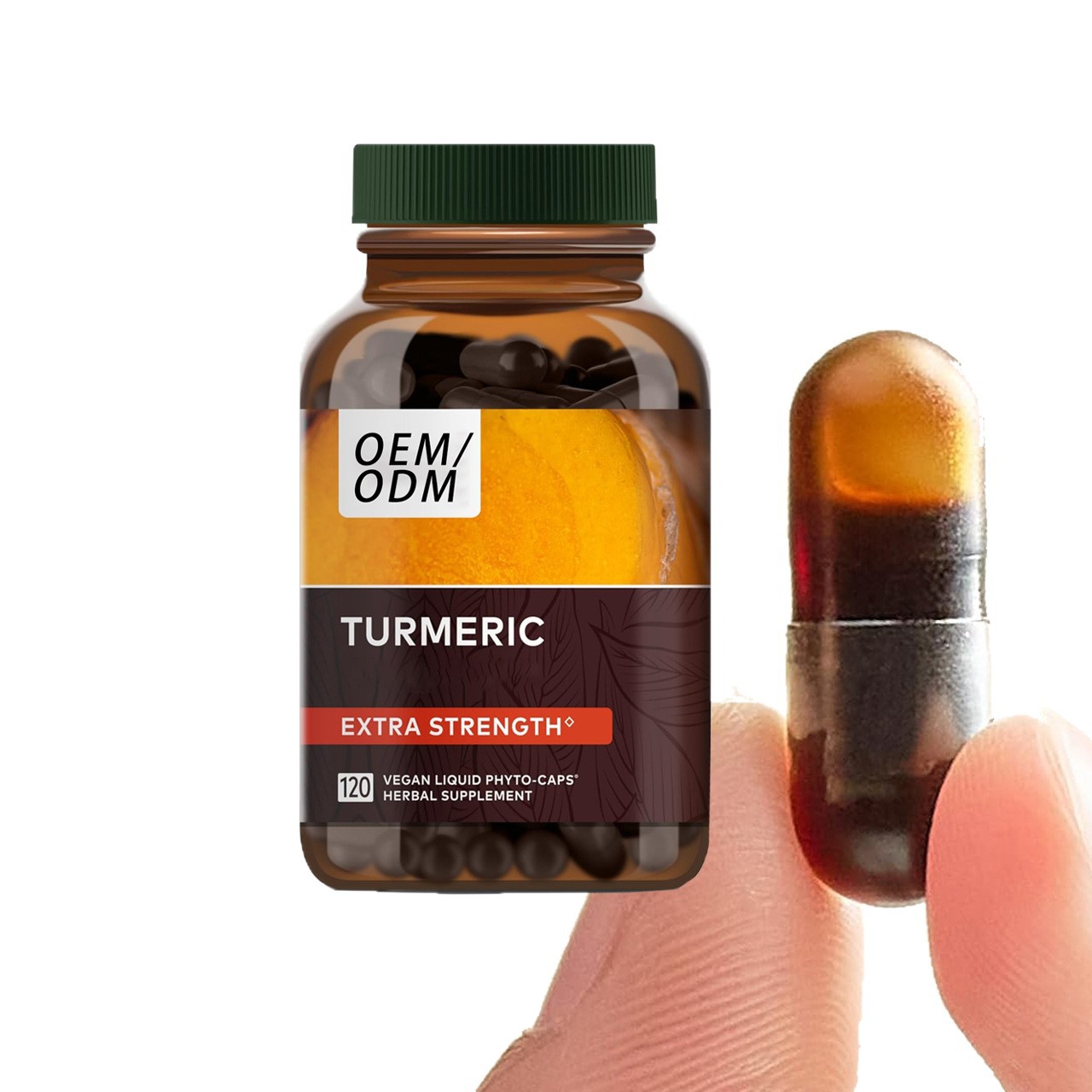 Cross-Border Foreign Trade Amazon Resveratrol Curcumin Compound Liquid Hard Capsule Health Care Product Source Overseas Factory