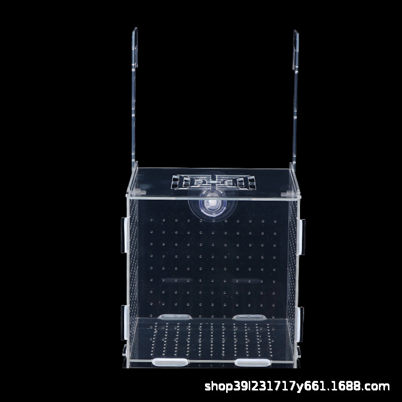 Fish Tank Pool Isolation Box Acrylic Incubation Box Guppy Gold Wave Fish Parrot Fish Divider Box Incubator Nursery