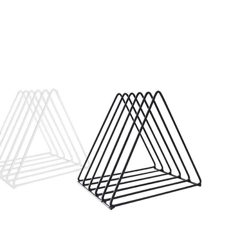 Desk Iron Triangle Book stand organizing file bookshelf student desk book stand desk book stand book holder book