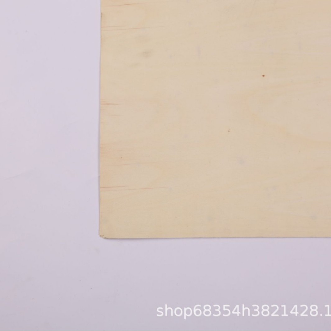 Poplar Basswood Craft Board Laser Engraving and Painting Processing Various Sizes