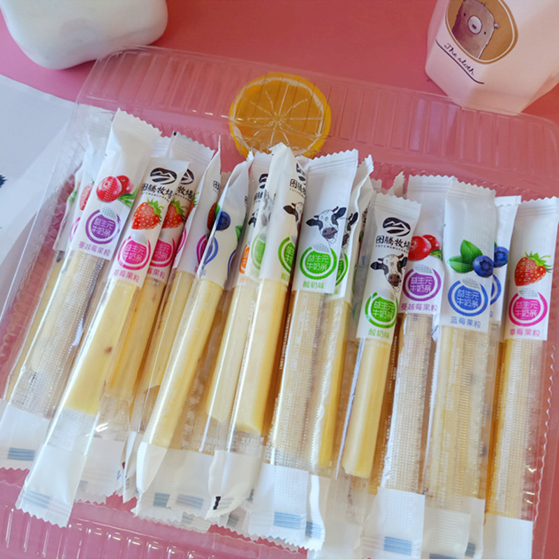 Totem Ranch Original Prebiotic Milk Bar Dairy Cheese Individually Packaged Children's Snacks 2500g