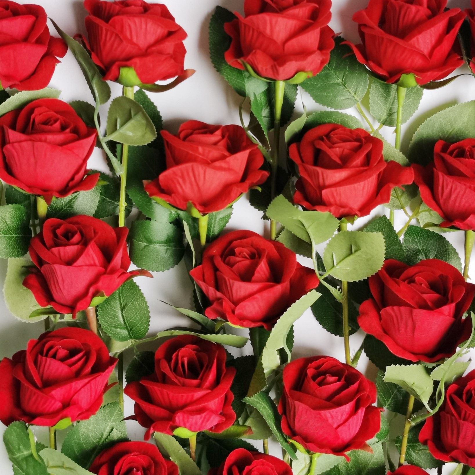 Simulated Roses, Single Roses, Valentine's Day Home Wedding, Simulated Flowers, Artificial Flowers, Artificial Feel Velvet Roses
