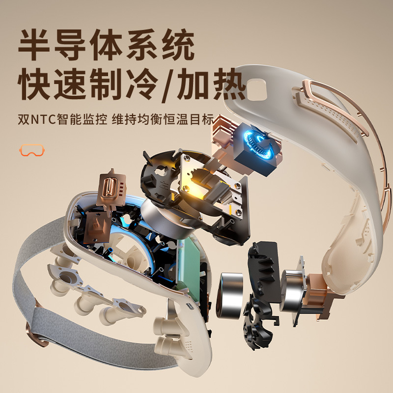 Cross-Border New Eye Massager, Hot and Cold Compress Smart Eye Protector, Eye Moisturizer, Eye Care Device Amazon