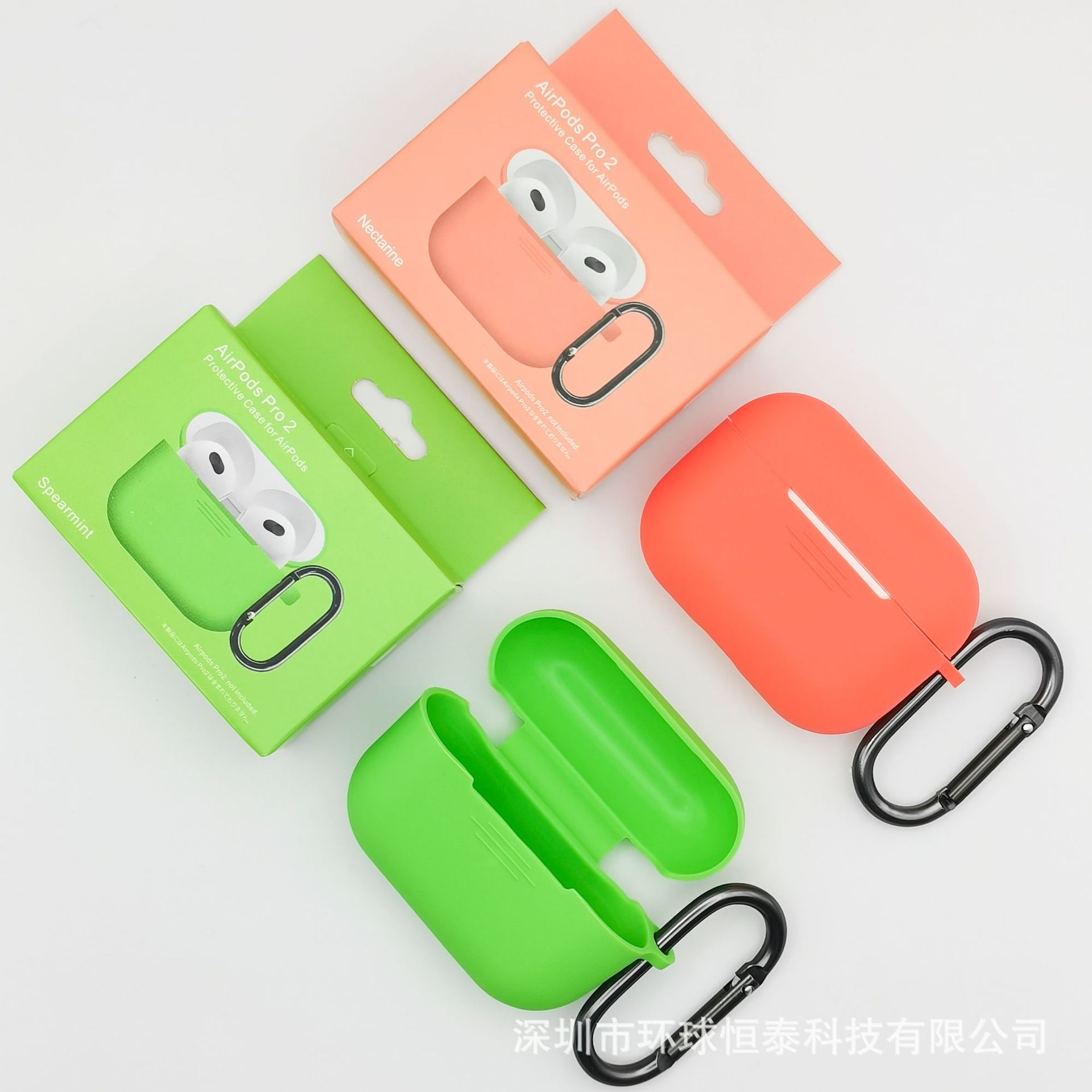 Силиконовый защитный чехол для наушников Airpods Pro2 Wireless Bluetooth от официального сайта Apple, противоударный, тонкий