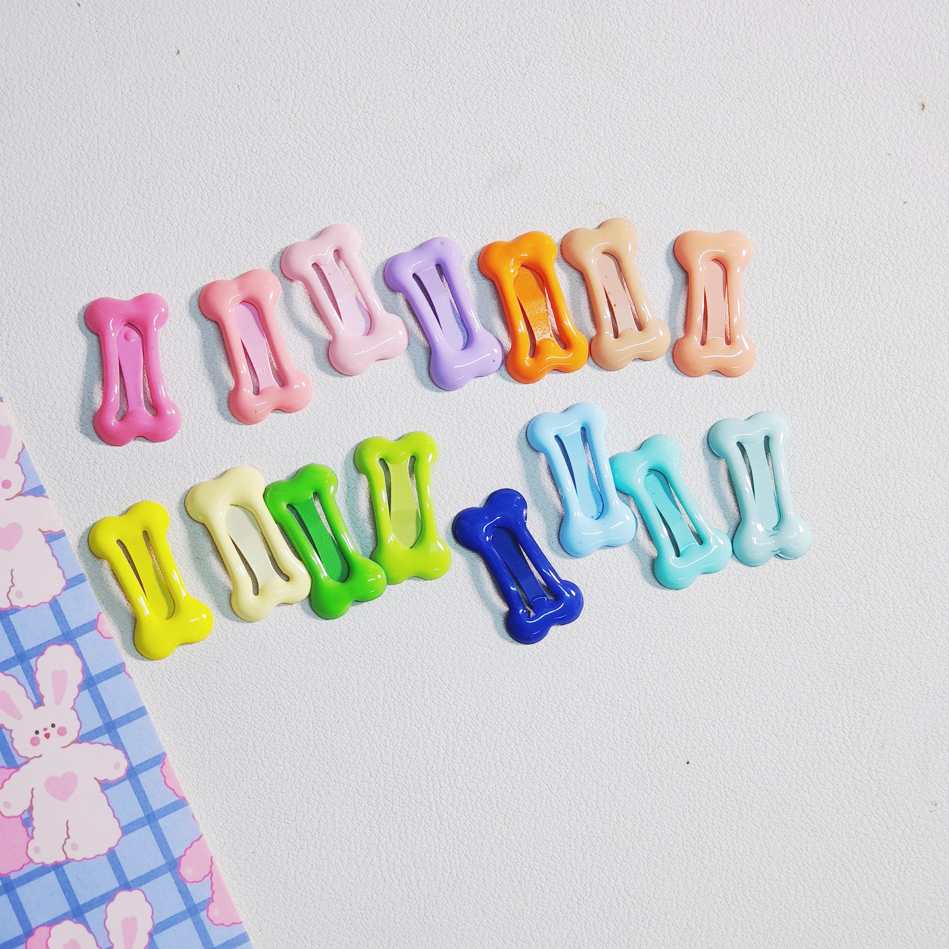 Small bone hairpin BB clip children's hairpin cute side bangs clip forehead broken pet mini hairpin headdress