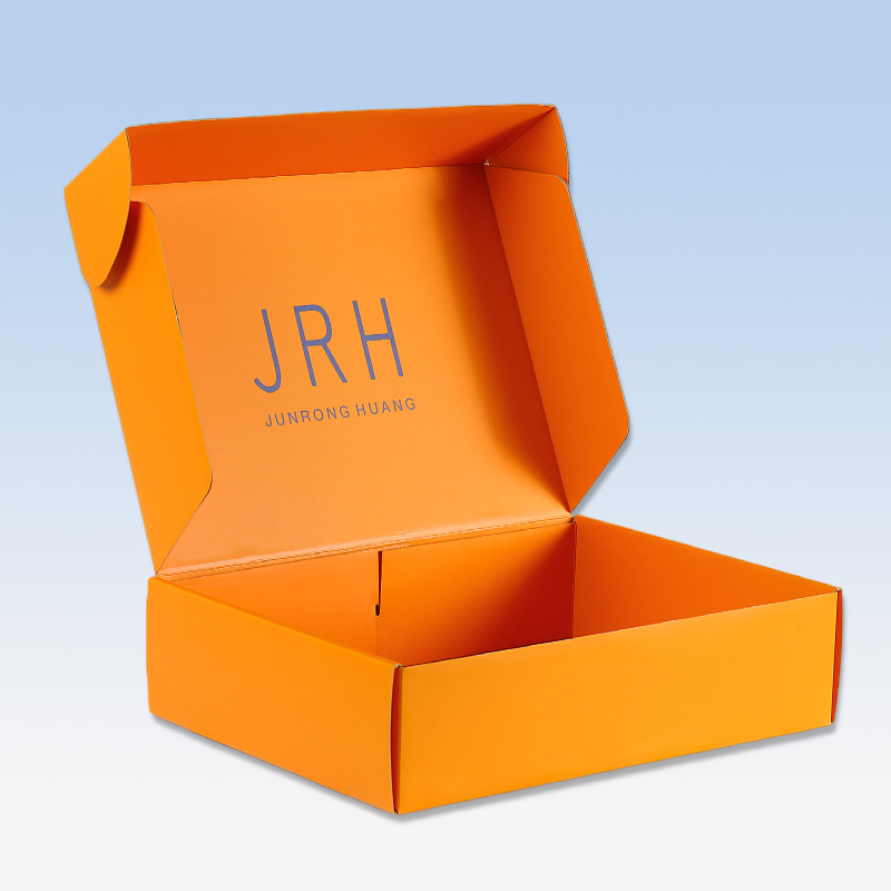 Shenzhen Manufacturer Customized Aircraft Box Digital Product Packaging Box Production Double-Sided Printing Matte Film Hot Stamping Uv Color Box