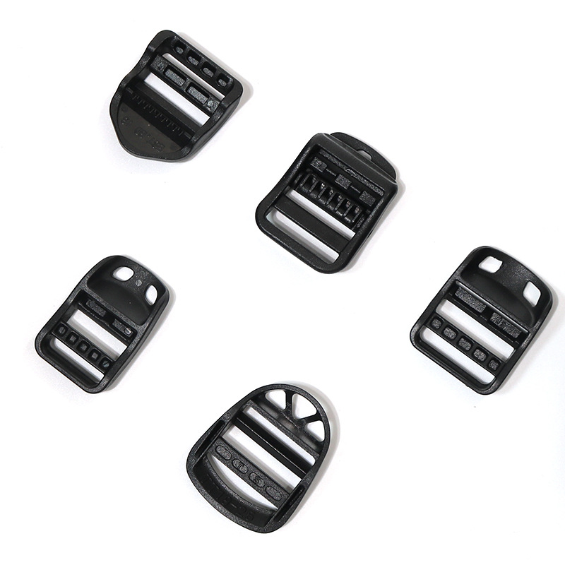 High-Quality Plastic Adjustable Buckle, Four-Speed Buckle, School Bag Shoulder Strap Buckle, Eye Buckle, Flat Ladder Buckle, Luggage Plastic Accessories