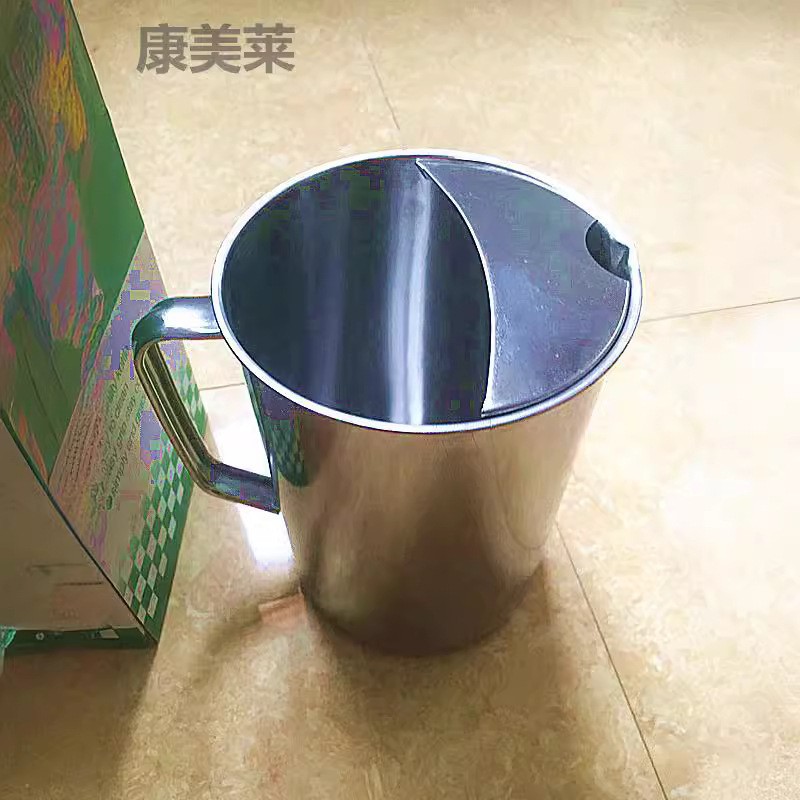 Stainless steel and curling pot drinking and ice cube pot and kettle and soup pot cold kettle can print LOGO