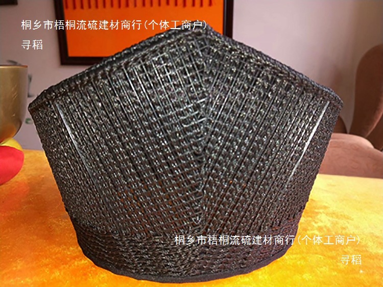 Wudang Taoist Hat Hand-Woven Mixed Yuan Towel Zhuangzi Towel Headscarf Hat Taoist Hat Qiankun Taoist Towel Men and Women Three Clear Towels