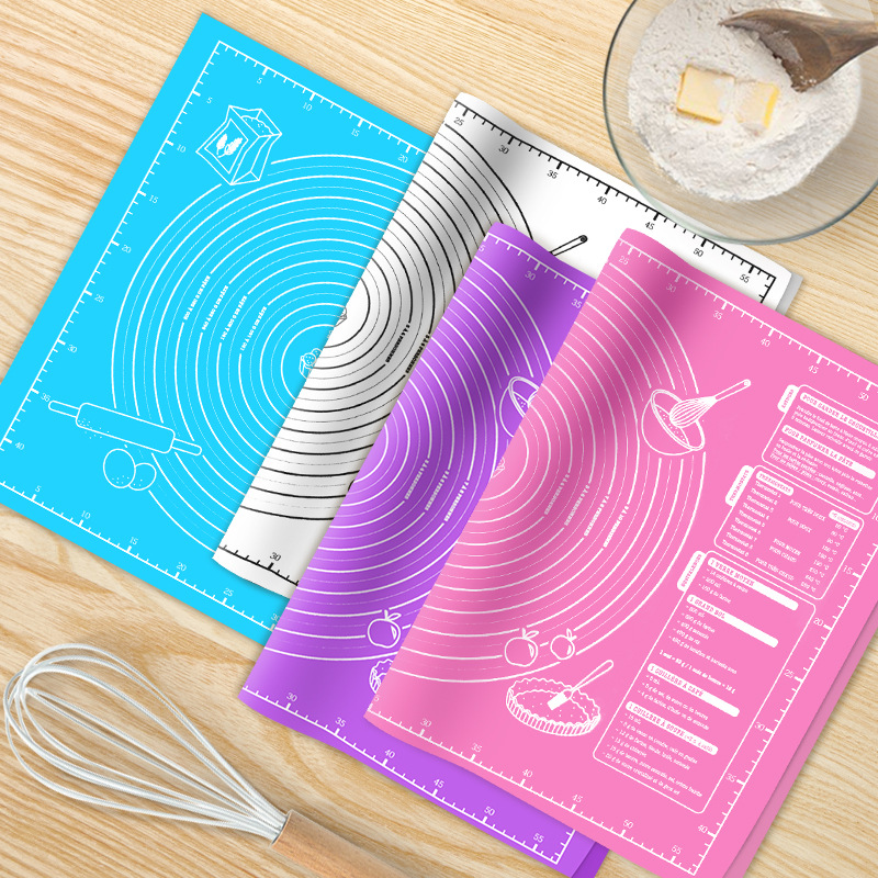 Oversized Silicone Kneading Mat Cross-border Hot Selling Extra-large Thickened EVA Special Baking Mat with Scale Kneading Mat