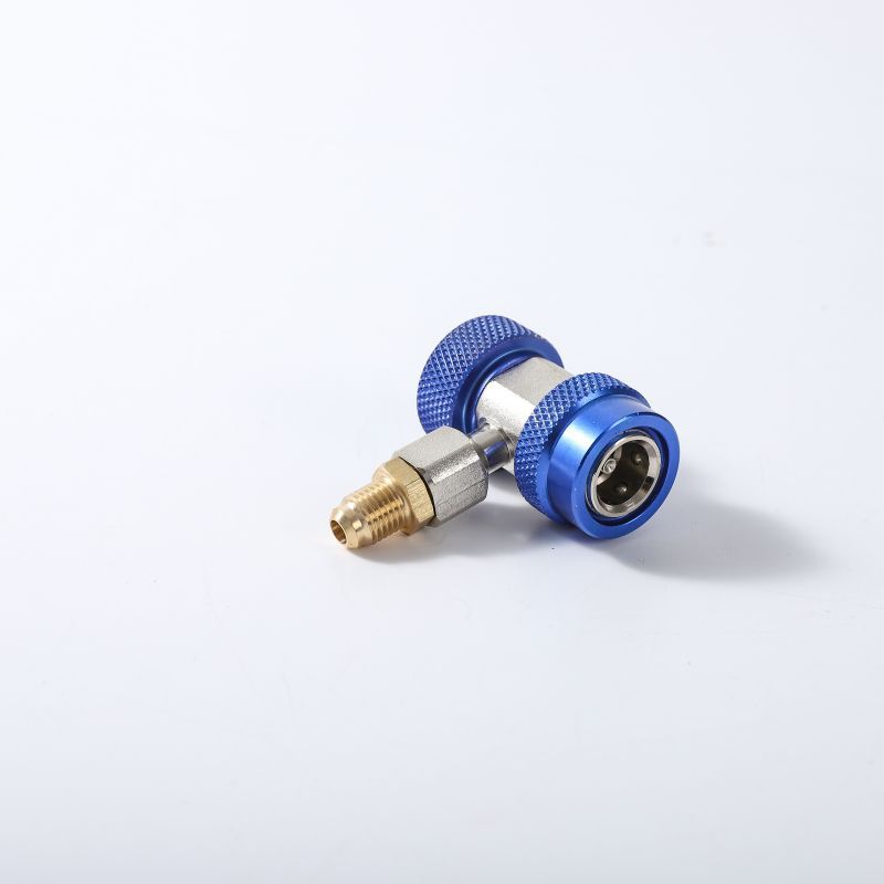 R134A All-Copper Quick-Connect Air Conditioner Plus Refrigerant Conversion Joint Car Fluoride Quick Connector Car Air-Conditioning Tool
