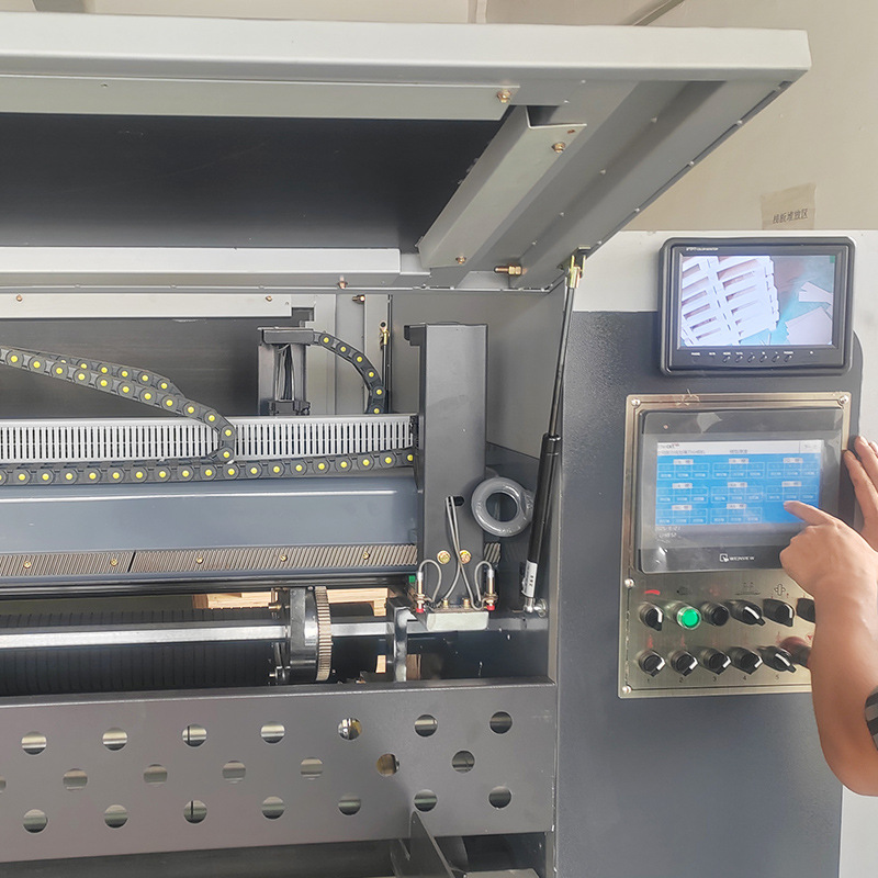 Full Servo Computer Thin Knife Machine Automatic Thin Knife Paper Cutting and Pressing Machine Single Knife Paper Cutting Machine Thin Knife Machine