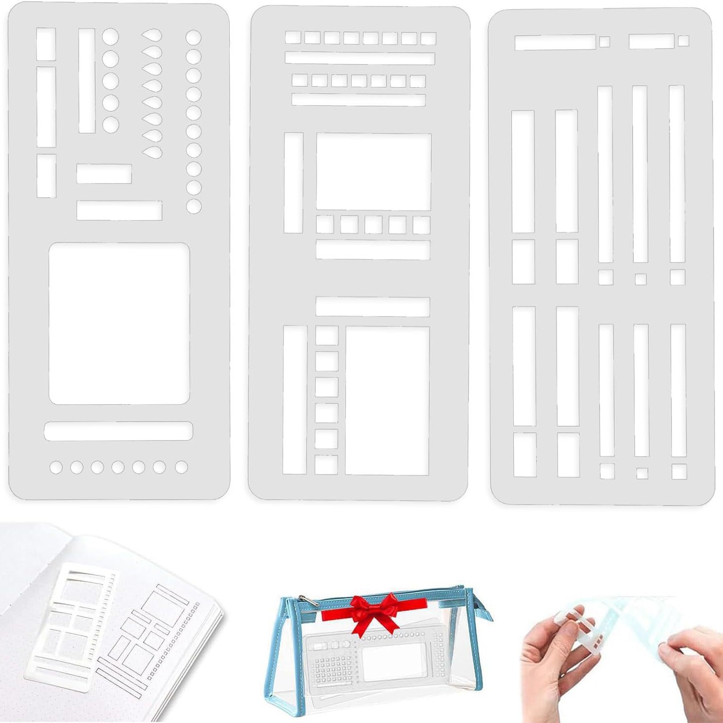 Cross-Border New Product Handmade Flexible Record Template Flexible Record Template Ruler