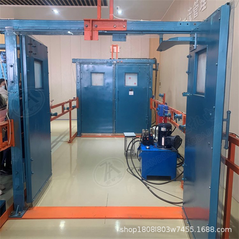Swm Mining Pressure-Free Air Door Has Balanced Force and Opens Easily. It Automatically Closes after People and Vehicles Pass by