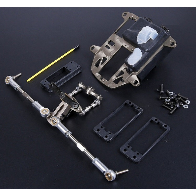 Aluminum Symmetrical Push-Pull Steering Kit for 1/5 Hpi