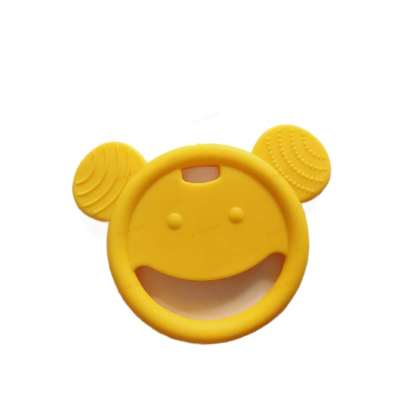 Cross-Border Anti-Eating Hand Teether Soft Rubber Baby Can Bite and Boil Hand-Grabbing Molar Stick Bedside Bell Stroller Pendant