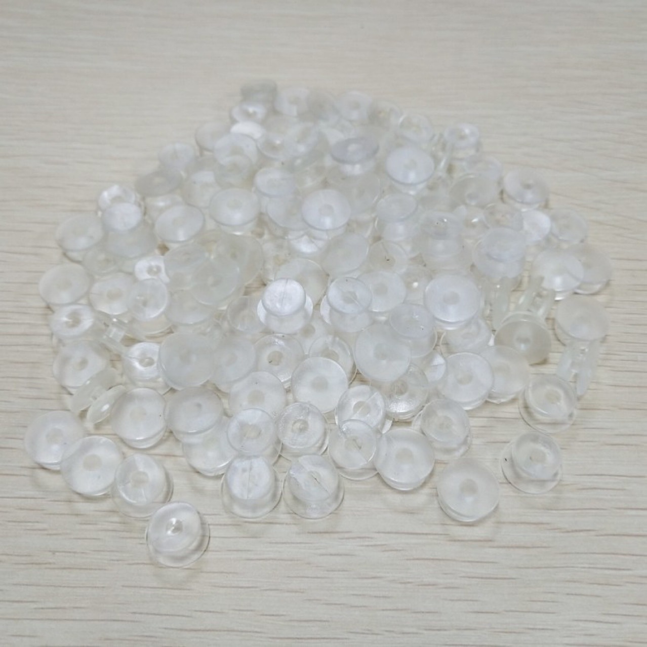 Manufacturer Supplies Transparent I-Shaped Buckle Plastic Shoe Charms for Clogs, Garden Shoe Soles, Transparent Buckle 1.2 Shoelaces