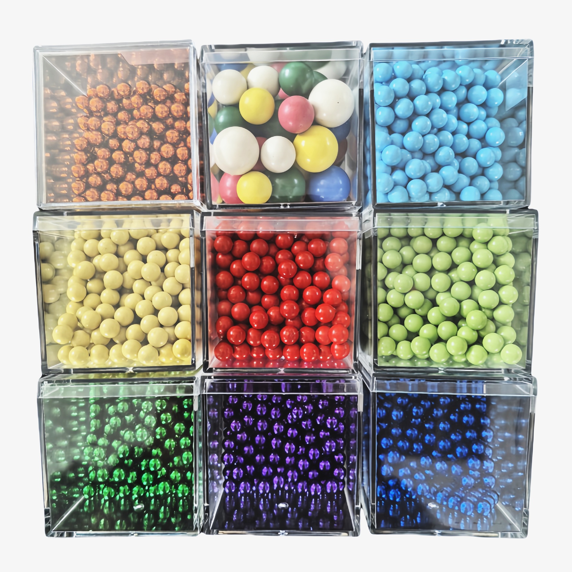 Cross-Border Toys Solid Steel Balls Iron Balls 5Mm6Mm7Mm8Mm9Mm10Mm Ball Manufacturer Beads Cross-Border Hot Sale