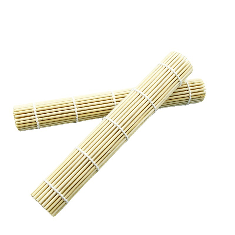 Factory Wholesale natural color sushi roller shutter DIY sushi tool set Laver Rice making accessories 24*24