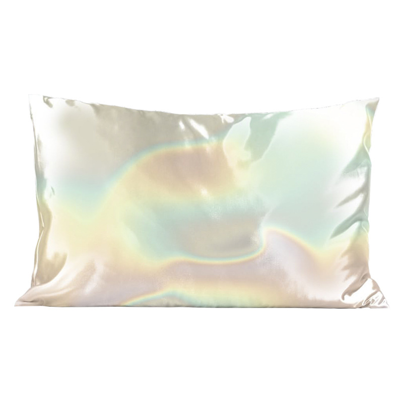 Spot Cross-Border Mulberry Silk Satin Fabric Bamboo Fiber Rayon Viscose Pillowcase Satin Pillowcase Cool Feeling