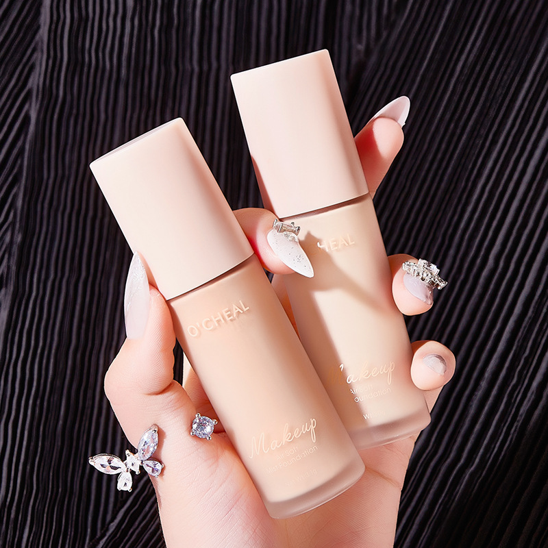 Ocheal Cross-Border Export Douyin Internet Celebrity Ou Qianya Air Liquid Foundation Set Beginner Base Muscle Set Manufacturer
