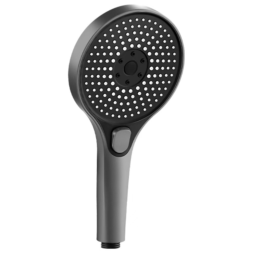 Cross-Border Pressurized Shower Head Shower Pressurized Coarse Hole Large Water Output Bath Faucet Shower Head Set for Home Use