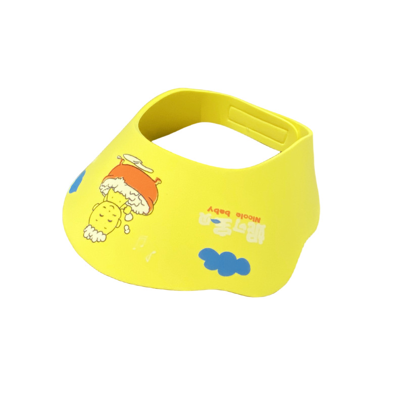 Children's Shampoo Cap Velcro Type Baby Shampoo Artifact Baby Shower Cap Adjustable Supports Douyin Pinduoduo