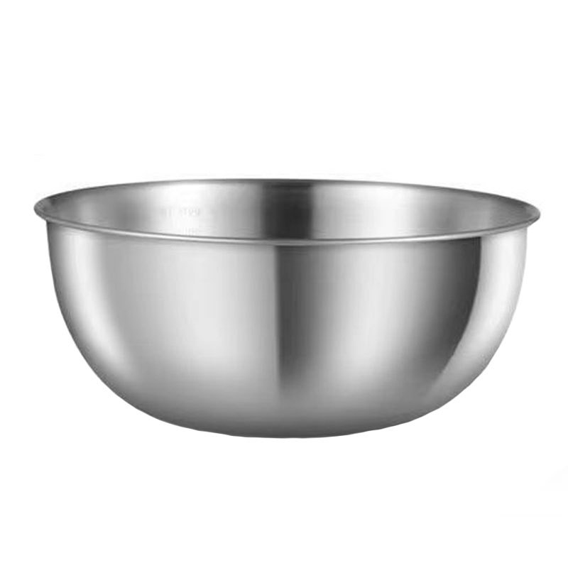 Stainless Steel Salah Bowl Thickened Mixing Basin and Face Basin Japanese Style Household Scale Basin Egg-beating Basin Baking Basin Cooking Basin