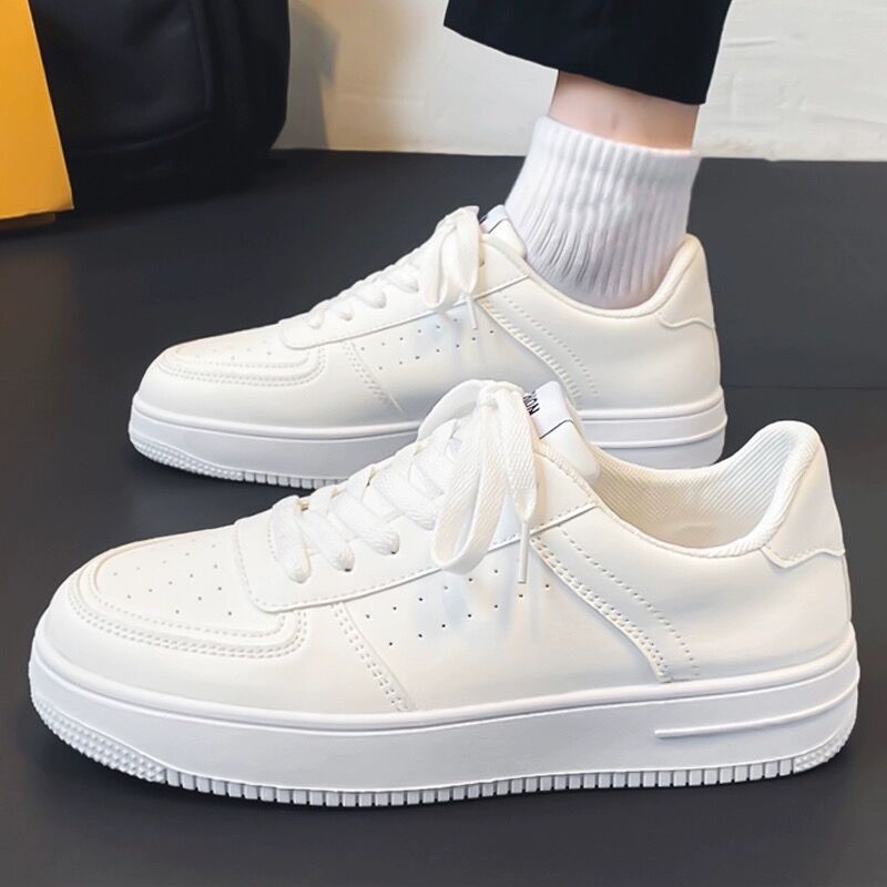2025 Autumn Cross-Border Large Size Casual White Shoes Men's Sneakers Daily Casual Versatile Men's Shoes Youth Sneakers