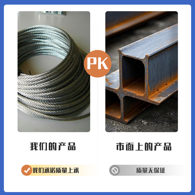 Factory Direct Delivery of General Wire Q195 Q235B Wire High Line Coil Screw Steel Wire Rope Coil Screw