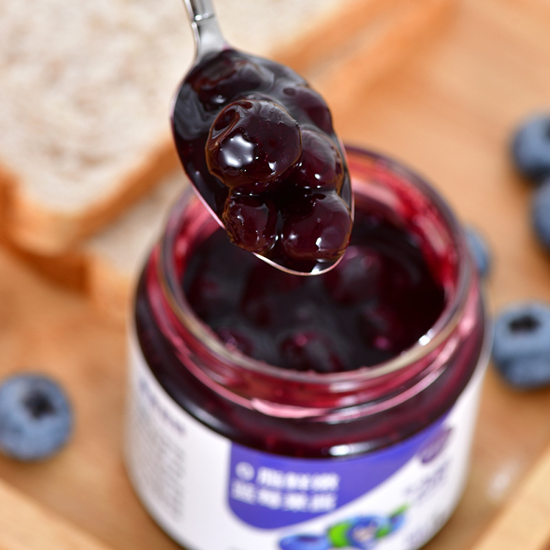 Shark Fit Wholesale Pure Jam Low 0 Fat Sucrose Light Calorie Breakfast Food Supplement Manufacturer Large Quantity Blue