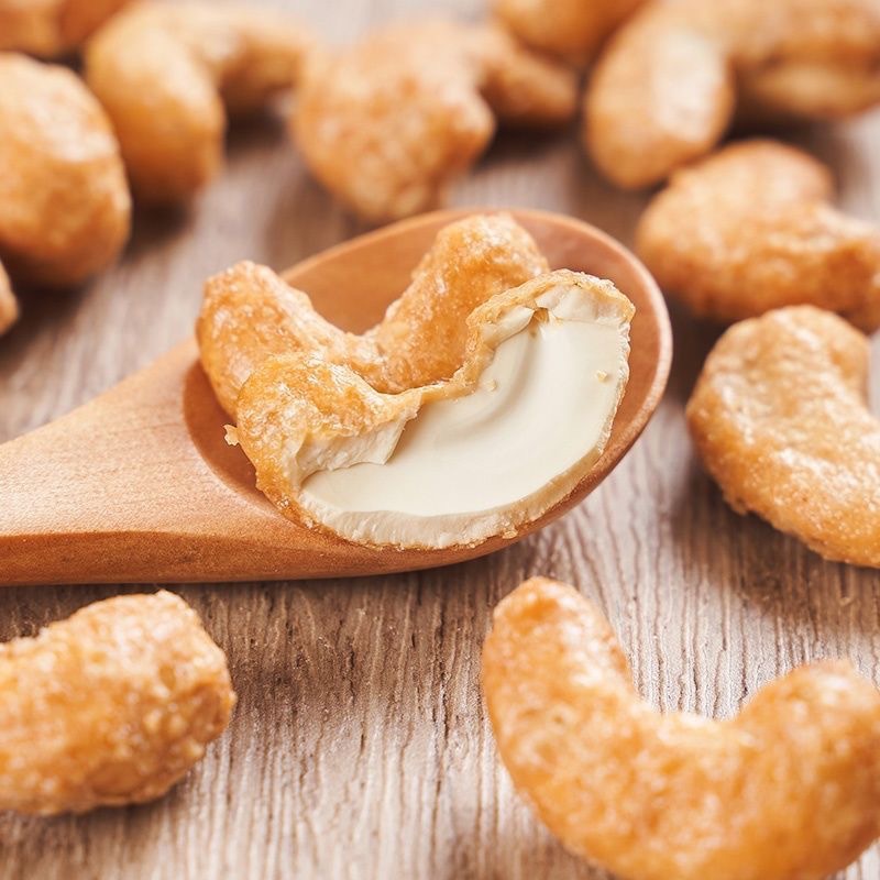 Nut Charcoal Roasted Cashew Nuts 1000g Dried Nuts Daily Snacks Original Specialty Snacks New Year Snacks