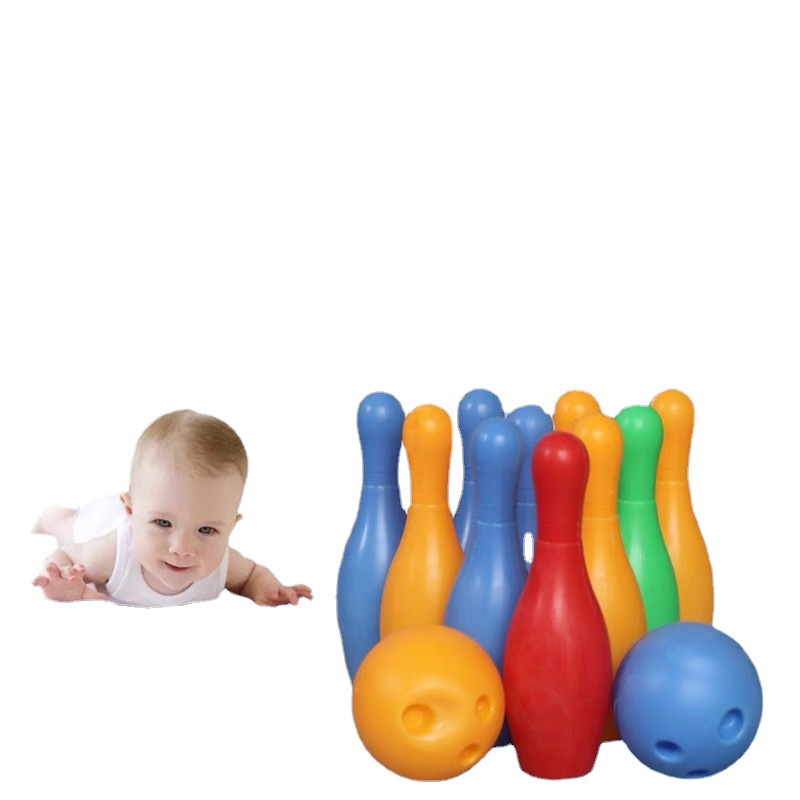 Children's Toys Bowling Large Parent-kids Outdoor Indoor Sports Entertainment Game Plastic Bowling Set