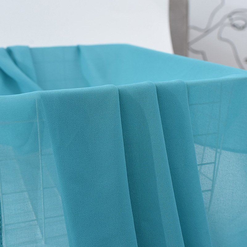 All 148S Spot Chiffon Bead Turban Scarf Malaysian Ethnic Pearl Chiffon Seersucker Scarf Silk Scarf