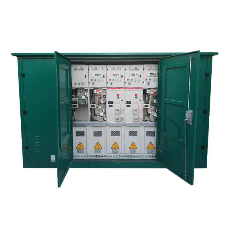 10KV high voltage ring network cabinet fully insulated HXGN15 complete set switch cabinet switching station SF6 sulfur hexafluoride inflatable cabinet