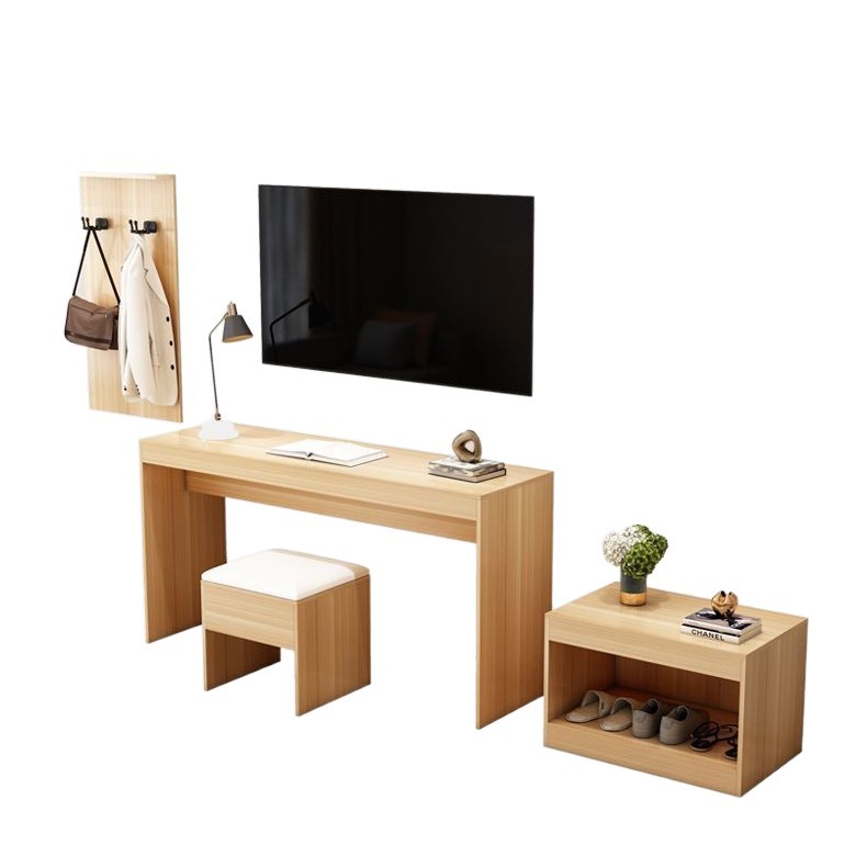 Hotel Tv Cabinet Luggage Cabinet Combination Hotel B&B Special Table Standard Room Full Set Bedroom Long Table